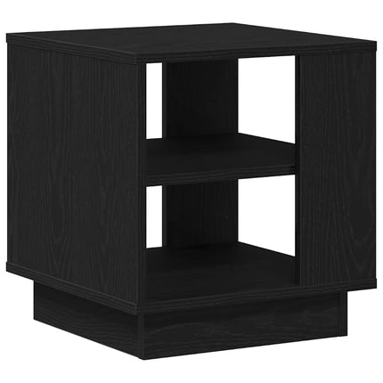 Kaffeebord Svart Ek 40 x 40 x 43 cm Konstruerat trä