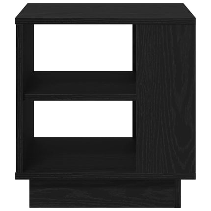 Kaffeebord Svart Ek 40 x 40 x 43 cm Konstruerat trä