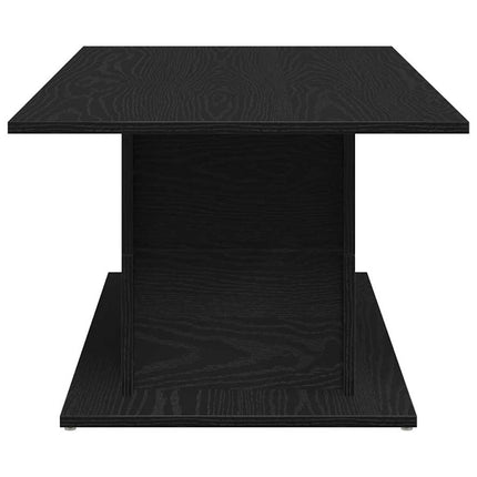 Kaffeebord Svart Ek 102 x 55,5 x 40 cm Konstruerat trä
