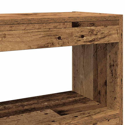 Bokhylla Gammalt trä 100 x 30 x 72 cm Konstruerat trä