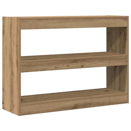 Bokhylla artisan ek 100 x 30 x 72 cm Konstruerat trä