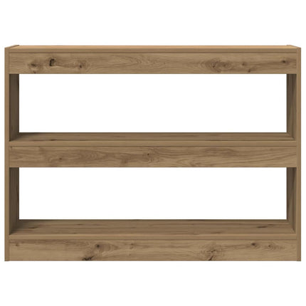 Bokhylla artisan ek 100 x 30 x 72 cm Konstruerat trä