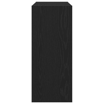 Bokhylla Svart Ek 100 x 30 x 72 cm Konstruerat trä
