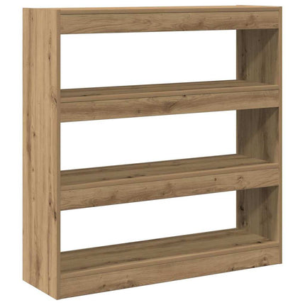 Bokskåp artisan ek 100 x 30 x 103 cm Konstruerat trä