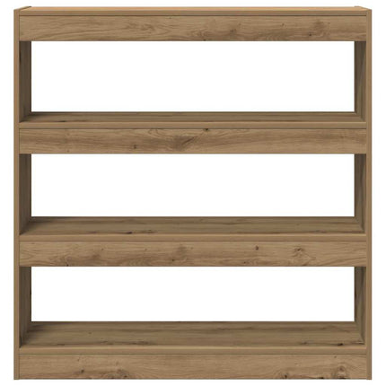 Bokskåp artisan ek 100 x 30 x 103 cm Konstruerat trä