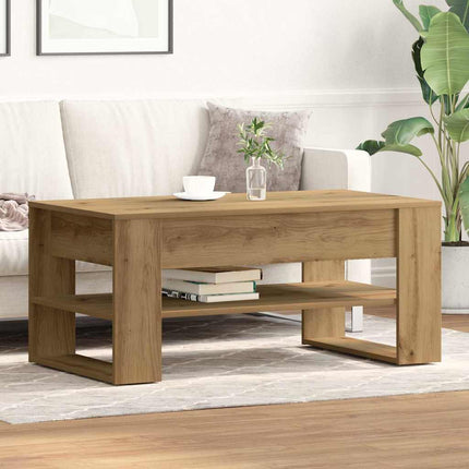 Kaffeebord Artisan Ek 102 x 55 x 45 cm Konstruerat trä