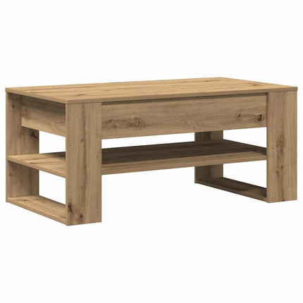 Kaffeebord Artisan Ek 102 x 55 x 45 cm Konstruerat trä