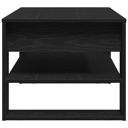 Kaffeebord Svart Ek 102 x 55 x 45 cm Konstruerat trä