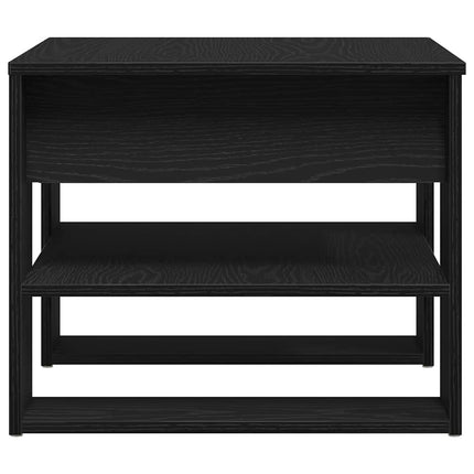 Kaffeebord Svart Ek 55,5 x 55 x 45 cm Konstruerat trä