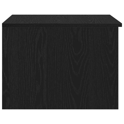 Kaffeebord with Drawer Svart ek 50 x 50 x 36 cm Konstruerat trä