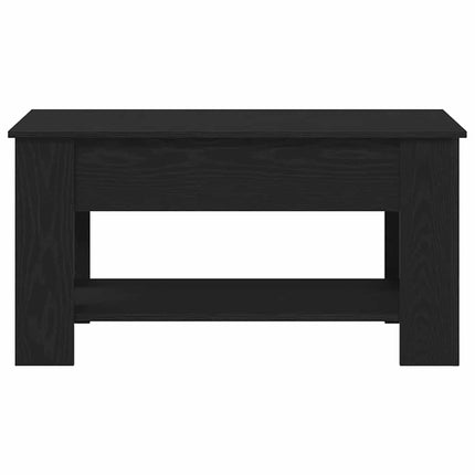 Kaffeebord Svart ek 101 x 49 x 52 cm Konstruerat trä