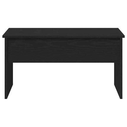 Kaffeebord Svart Ek 80 x 50,5 x 41,5 cm Konstruerat trä