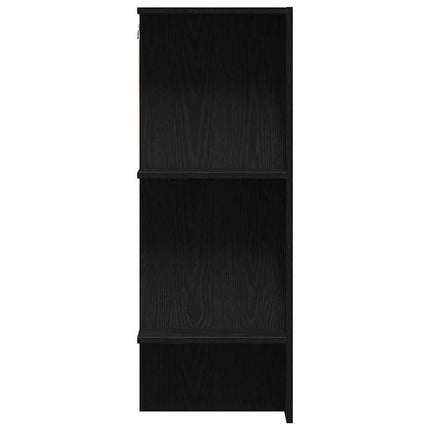 Hallway skåp Svart Ek 97,5 x 37 x 99 cm Konstruerat trä