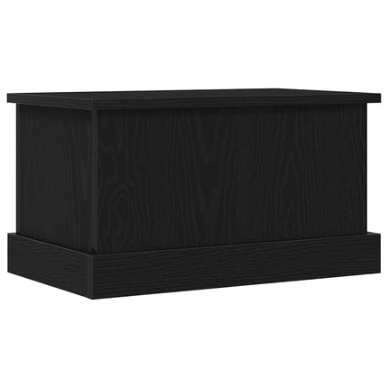 Förvaringslåda Svart ek 50 x 30 x 28 cm Konstruerat trä