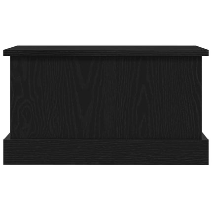 Förvaringslåda Svart ek 50 x 30 x 28 cm Konstruerat trä