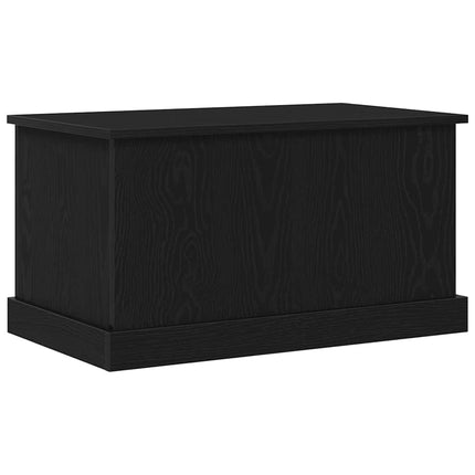 Förvaringslåda Svart ek 70 x 40 x 38 cm Konstruerat trä