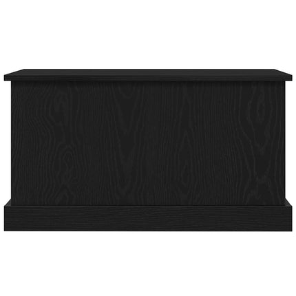Förvaringslåda Svart ek 70 x 40 x 38 cm Konstruerat trä