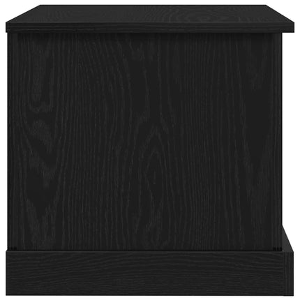 Förvaringslåda Svart ek 70 x 40 x 38 cm Konstruerat trä