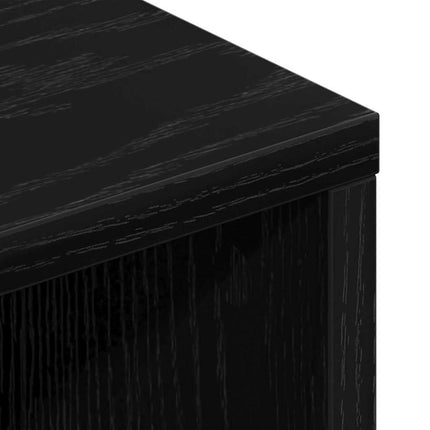 TV-skåp Svart Ek 150 x 30 x 44,5 cm Konstruerat trä