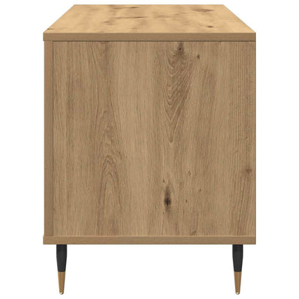 Skivskåp med hylla artisan ek 100 x 38 x 48 cm Konstruerat trä