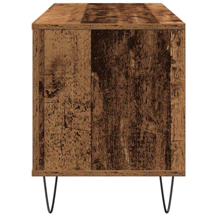 Skivskåp Gammalt trä 100 x 38 x 48 cm Konstruerat trä