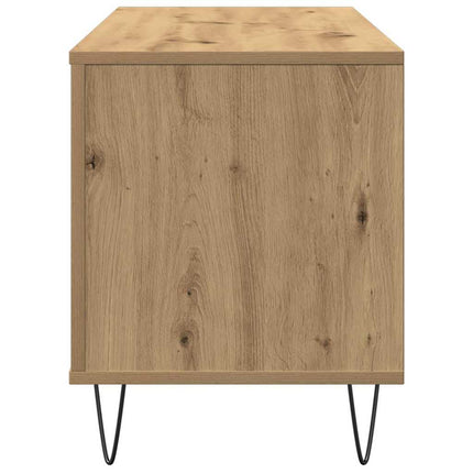 Skivskåp med hylla artisan ek 100 x 38 x 48 cm Konstruerat trä