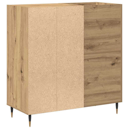 Skivskåp med hylla artisan ek 85 x 38 x 89 cm Konstruerat trä
