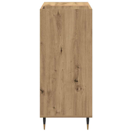 Skivskåp med hylla artisan ek 85 x 38 x 89 cm Konstruerat trä