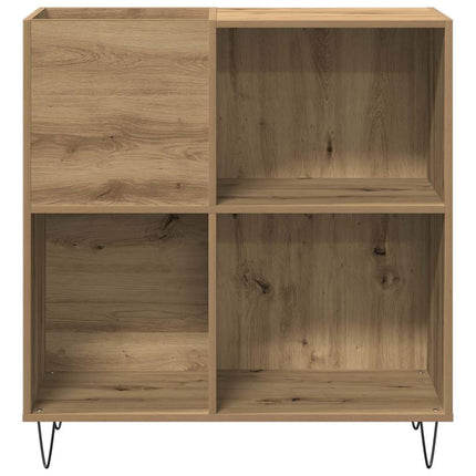 Skivskåp med hylla artisan ek 85 x 38 x 89 cm Konstruerat trä