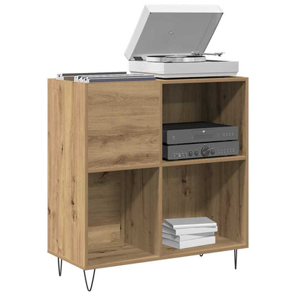 Skivskåp med hylla artisan ek 85 x 38 x 89 cm Konstruerat trä