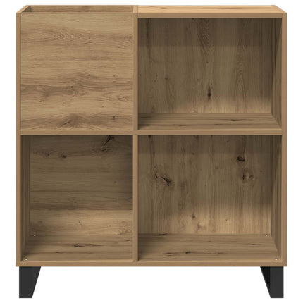 Skivskåp med hylla artisan ek 84,5 x 38 x 89 cm Konstruerat trä