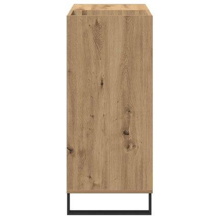 Skivskåp med hylla artisan ek 84,5 x 38 x 89 cm Konstruerat trä