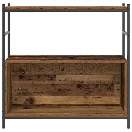 Hyllsystem Rökt ek 80 x 30 x 78,5 cm Konstruerat trä