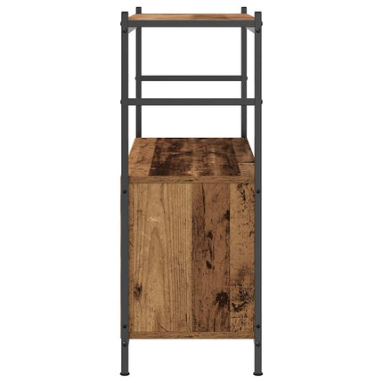 Hyllsystem Rökt ek 80 x 30 x 78,5 cm Konstruerat trä