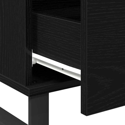 Kaffeebord Svart Ek 90 x 50 x 36,5 cm Konstruerat trä