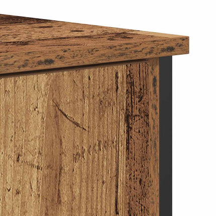 Sideboard Gammalt trä 70 x 30 x 80 cm Konstruerat trä