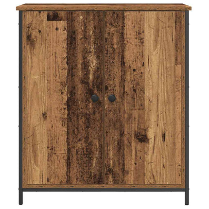 Sideboard Gammalt trä 70 x 30 x 80 cm Konstruerat trä