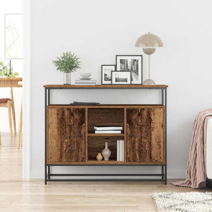 Sideboard Gammalt trä 100 x 35 x 80 cm Konstruerat trä