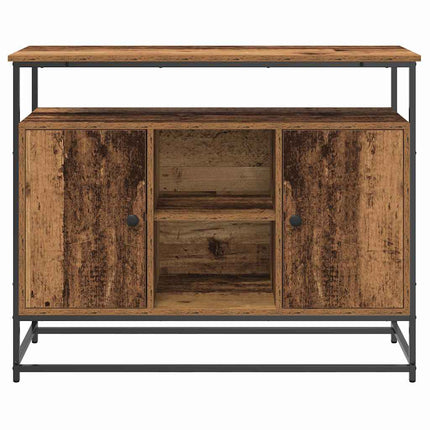 Sideboard Gammalt trä 100 x 35 x 80 cm Konstruerat trä