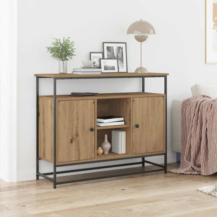 Sideboard Artisan Ek 100 x 35 x 80 cm Konstruerat trä