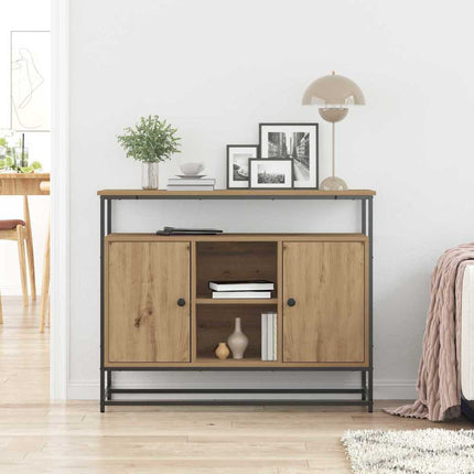 Sideboard Artisan Ek 100 x 35 x 80 cm Konstruerat trä