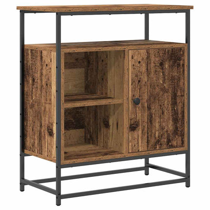 Sideboard Gammalt trä 69 x 35 x 80 cm Konstruerat trä