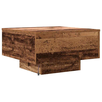 Kaffeebord Gammalt trä 55 x 55 x 31 cm Konstruerat trä