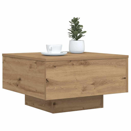 Kaffeebord Artisan Ek 55 x 55 x 31 cm Konstruerat trä