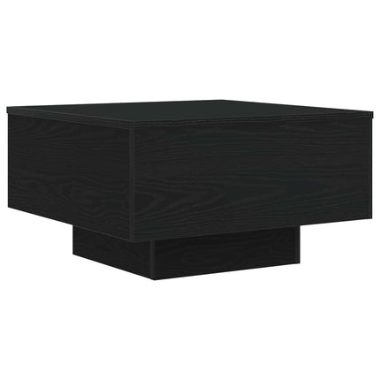 Kaffeebord Svart Ek 55 x 55 x 31 cm Konstruerat trä