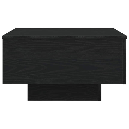 Kaffeebord Svart Ek 55 x 55 x 31 cm Konstruerat trä