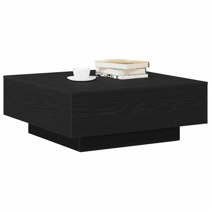 Kaffeebord Svart Ek 80 x 80 x 31 cm