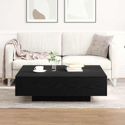Kaffeebord Svart Ek 100 x 100 x 31 cm