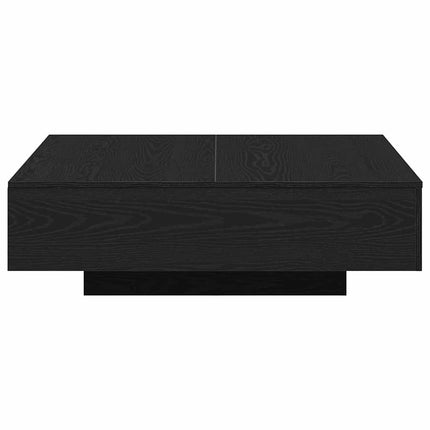 Kaffeebord Svart Ek 100 x 100 x 31 cm