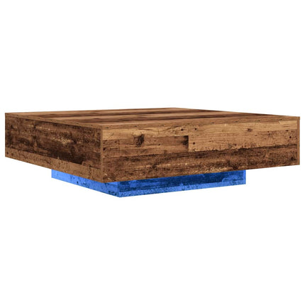Kaffeebord Gammalt trä 100 x 100 x 31 cm Konstruerat trä